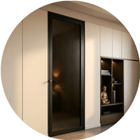 puertas industriales abatibles